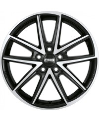 Jante ALU, CMS C30 Diamant Noir Brillant, 7.5X18 5/ 114.3 ET49.5, Alésage 67.1
