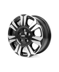 Jante ALU, CMS C31 Diamant Noir Brillant, 7.5X18 5/130 ET58, Alésage 78.1
