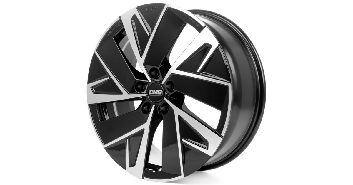 Jante ALU, CMS C32-AERO Diamant Noir Brillant, 7.5X18 5/108 ET44, Alésage 65.1