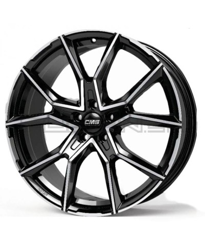 Jante ALU, CMS C33 Diamant Noir Brillant, 8X18 5/ 112 ET30, Alésage 66.6