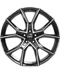Jante ALU, CMS C33 Diamant Noir Brillant, 8X18 5/ 112 ET50, Alésage 66.6