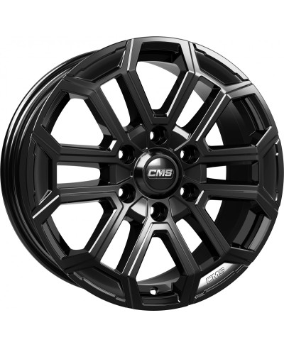 Jante ALU, CMS C35 Noir Brillant, 8X18 6/114.3 ET45, Alésage 66.1