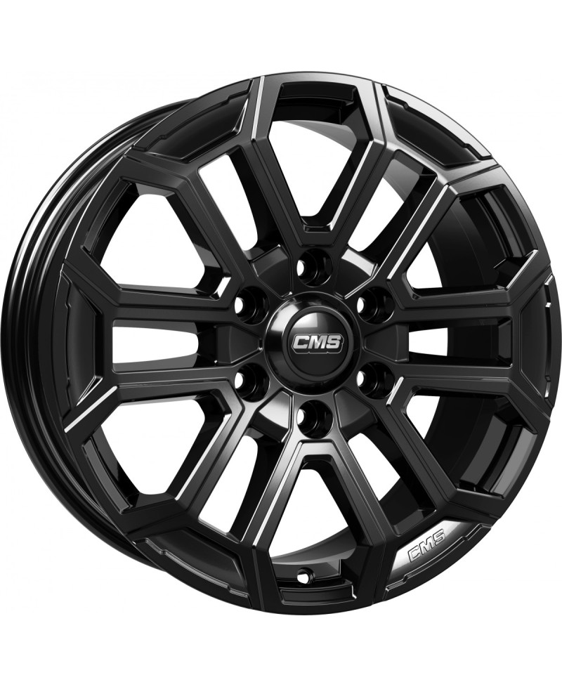 Jante ALU, CMS C35 Noir Brillant, 8X18 6/114.3 ET45, Alésage 66.1