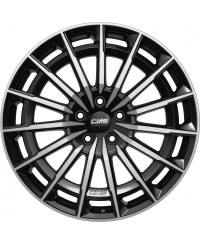Jante ALU, CMS C38 Diamant Noir Brillant, 8.5X20 5/112 ET35.5, Alésage 66.6
