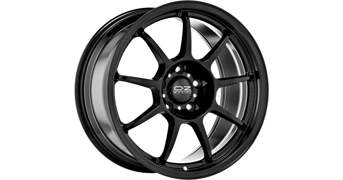 Jante ALU, OZ Alleggerita HLT GLOSS BLACK, 7.5X18 5/ 112 ET50, Alésage 75