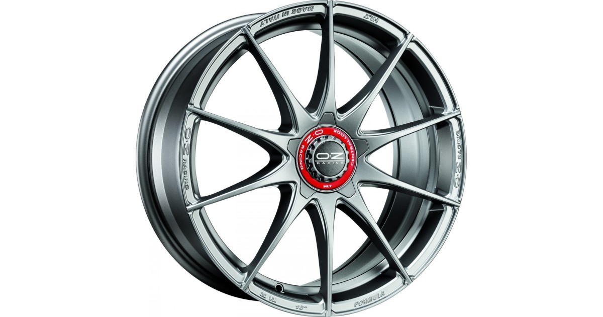 Jante ALU, OZ FORMULA HLT GRIGIO CORSA, 7.5X17 4/ 100 ET35, Alésage 68