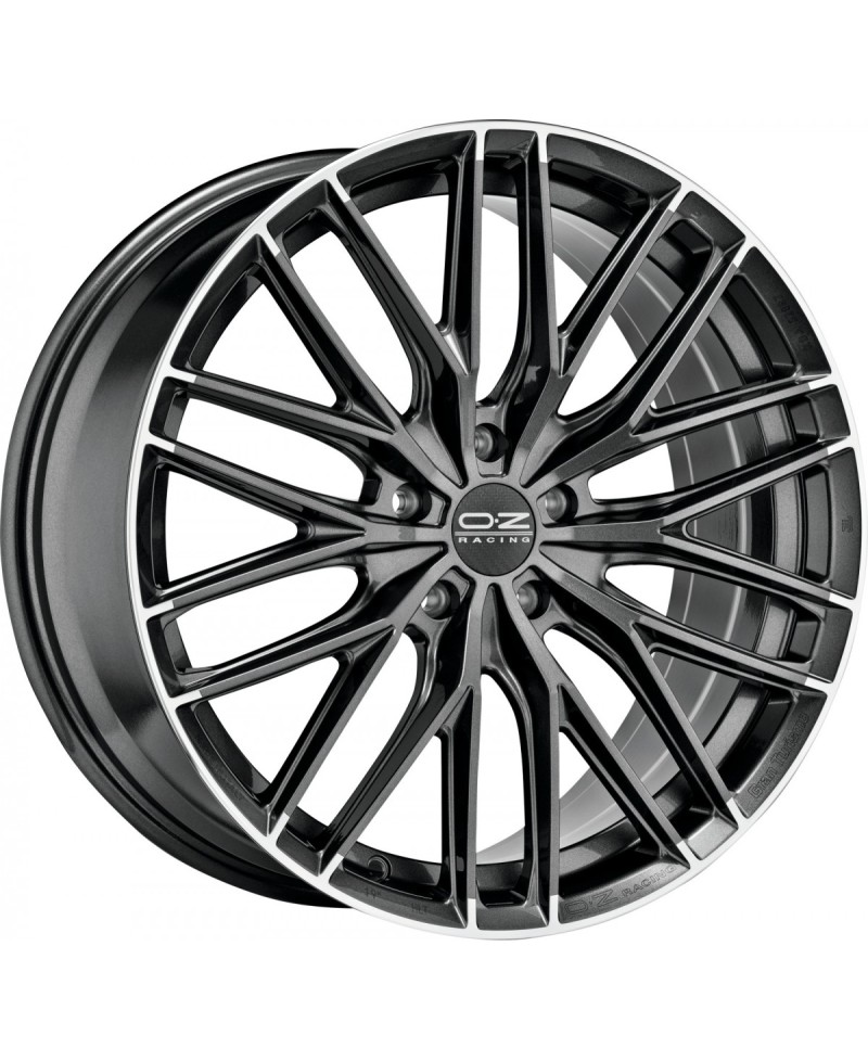 Jante ALU, OZ  Gran Turismo HLT Star graphite diamond lip 8.5X19 5/ 112 ET49, Alésage 75