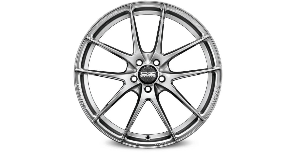 Jante ALU, OZ LEGGERA HLT GRIGIO CORSA BRIGHT 8.5X19 5/ 120 ET35, Alésage 79