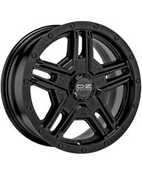 Jante ALU, OZ RALLY ADVENTURE MATT BLACK + Rivets , 8X17 6/ 139.7 ET25, Alésage 106.1