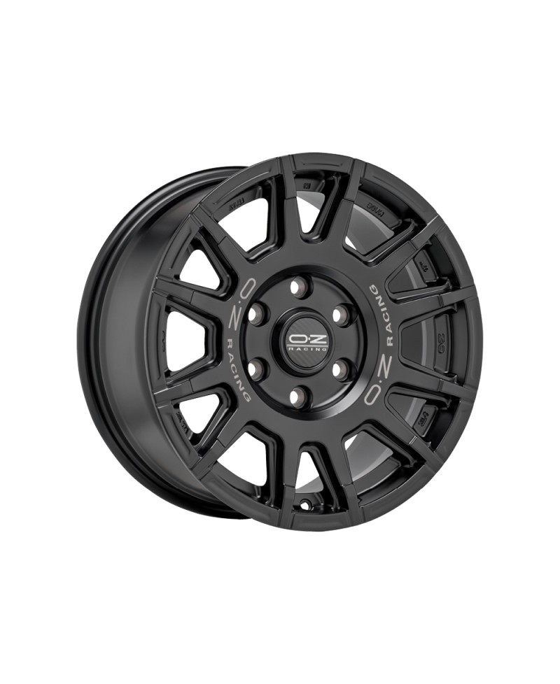 Jante ALU, OZ RALLY LEGEND MATT BLACK + DARK LETTER 8X17 5/ 150 ET25, Alésage 110.1