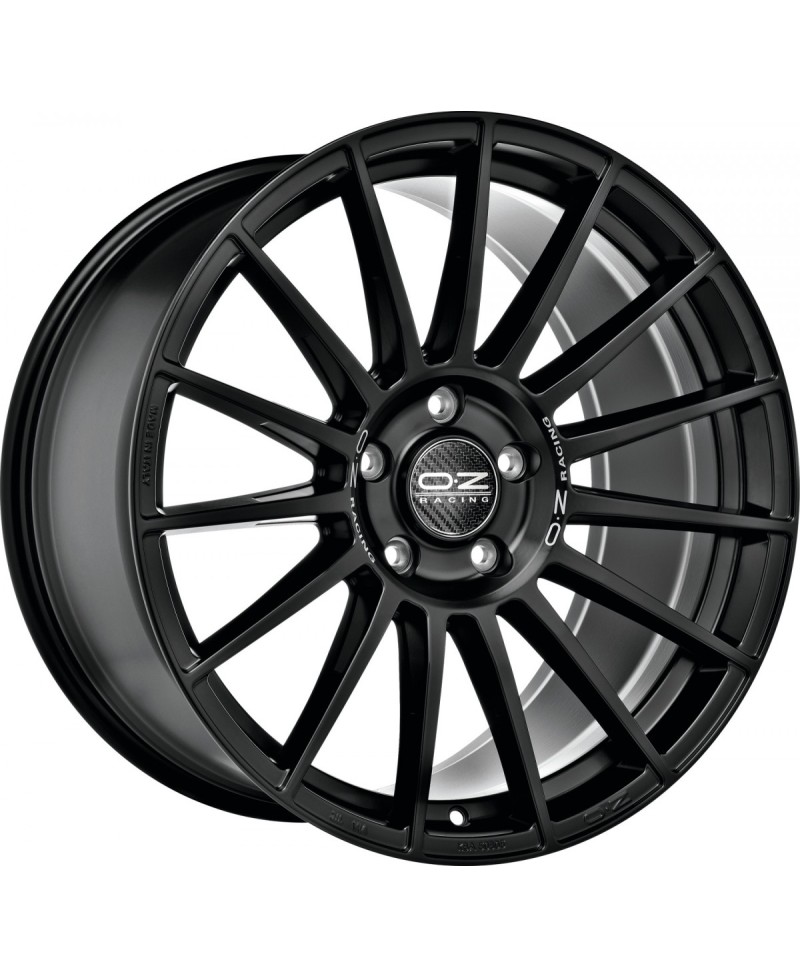 Jante ALU, OZ  SUPERTURISMO LM MATT BLACK+SILVER LETTER 8.5X19 5/ 112 ET44, Alésage 75