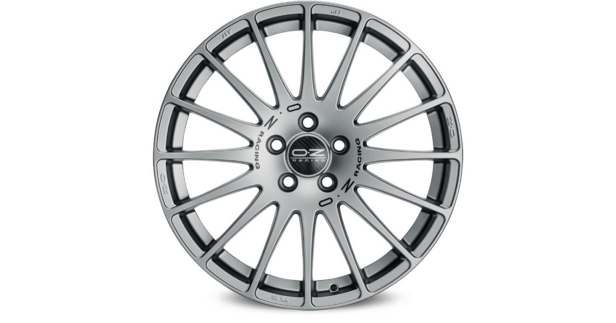 Jante ALU, OZ   SUPERTURISMO GT GRIGIO CORSA 7X16 4/ 108 ET43, Alésage 63.4