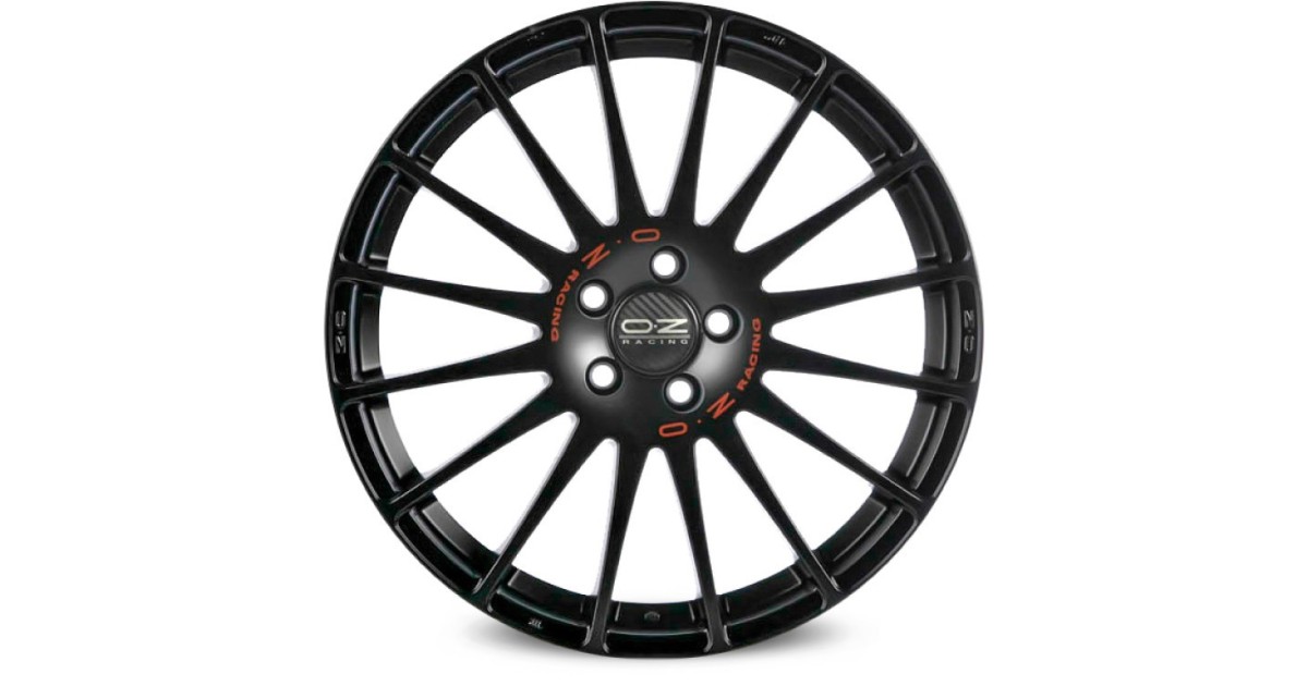 Jante ALU, OZ SUPERTURISMO GT MATT BLACK 7X16 4/ 100 ET42, Alésage 68