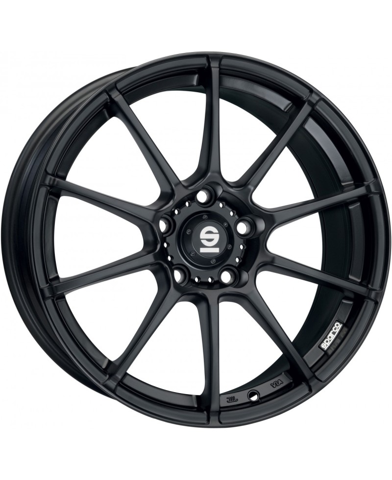Jante ALU, SPARCO ASSETTO GARA MATT BLACK, 8X18 5/ 120 ET40, Alésage 72.6