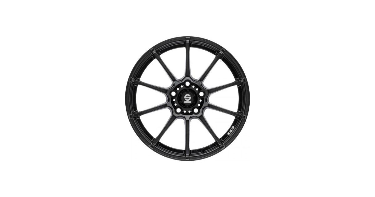 Jante ALU, SPARCO ASSETTO GARA MATT BLACK, 8X18 5/ 120 ET40, Alésage 72.6