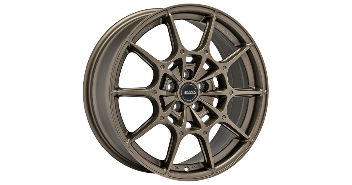 Jante ALU, SPARCO FF2 RALLY BRONZE 8.5X18 5/ 114.3 ET30, Alésage 73.1