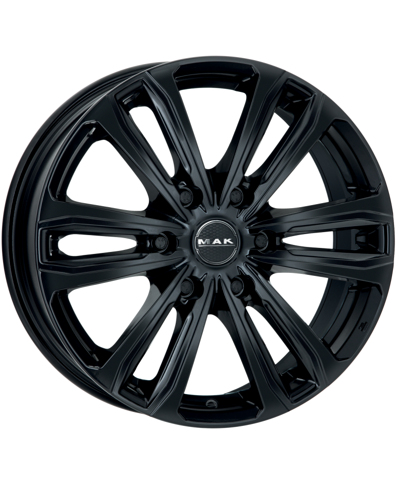 Jante Alu MAK SAFARI 6 GLOSS BLACK 7,5x17 6x139,7 ET48 , Alésage 92.3