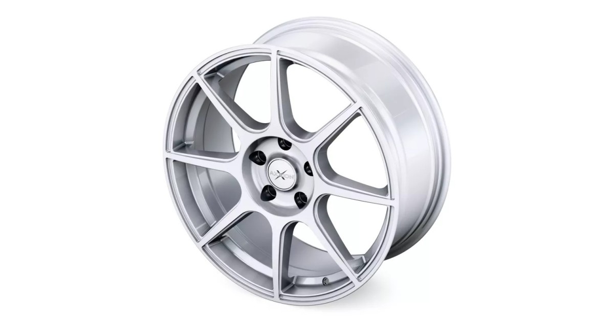 Jante ALU, Axxion X2 Race argent laqué 7.5X18 5/ 112 ET40, Alésage 72.6