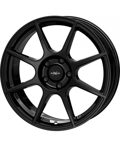 Jante ALU, Axxion X2 Noir brillant laqué 7.5X18 5/ 120 ET37, Alésage 72.6