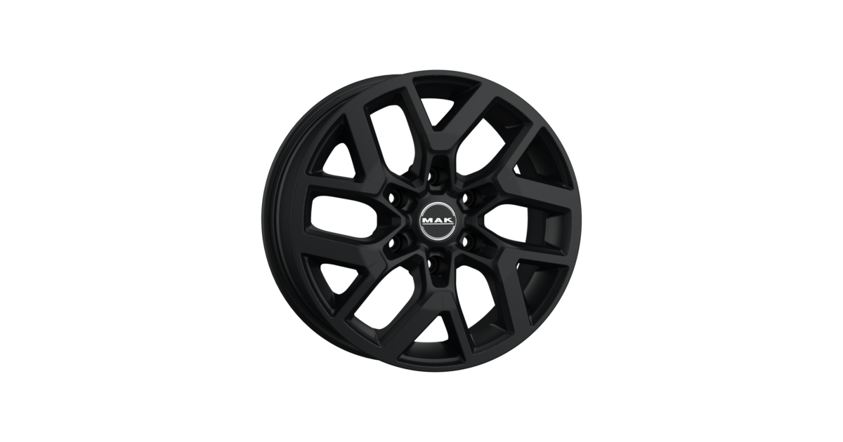Jante Alu MAK GRAVEL MATT BLACK  7,5x18 6x120 ET47 , Alésage 74.6