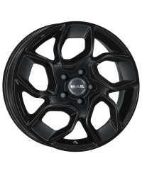 Jante Alu MAK EXPRESS GLOSS BLACK 7,5x18 5x160 ET50 , Alésage 65.1