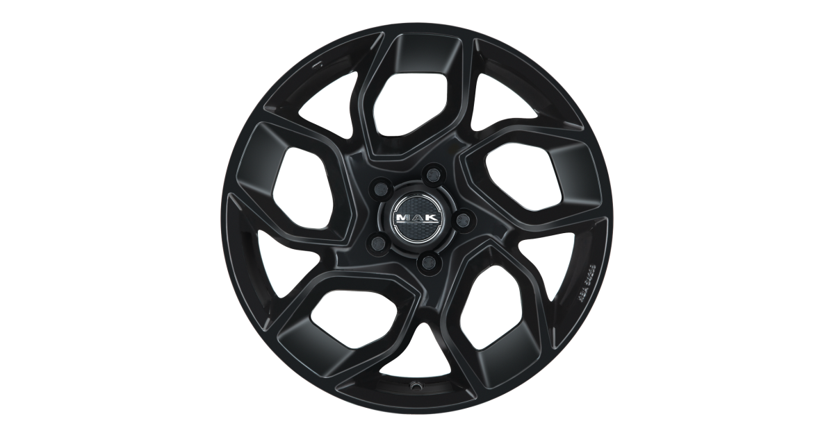 Jante Alu MAK EXPRESS GLOSS BLACK 7,5x18 5x160 ET50 , Alésage 65.1