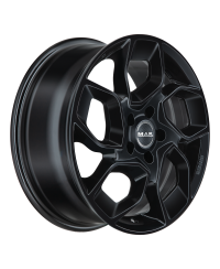 Jante Alu MAK EXPRESS GLOSS BLACK 7,5x18 5x160 ET50 , Alésage 65.1