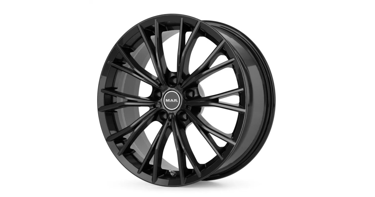 Jante Alu  MAK MARK (GLOSS BLACK) 8x19 5x120 ET45 , Alésage 72.6