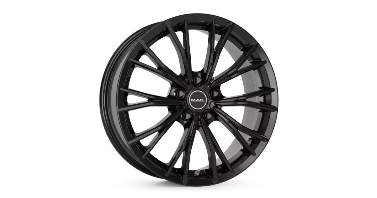 Jante Alu  MAK MARK (GLOSS BLACK) 8x19 5x120 ET45 , Alésage 72.6