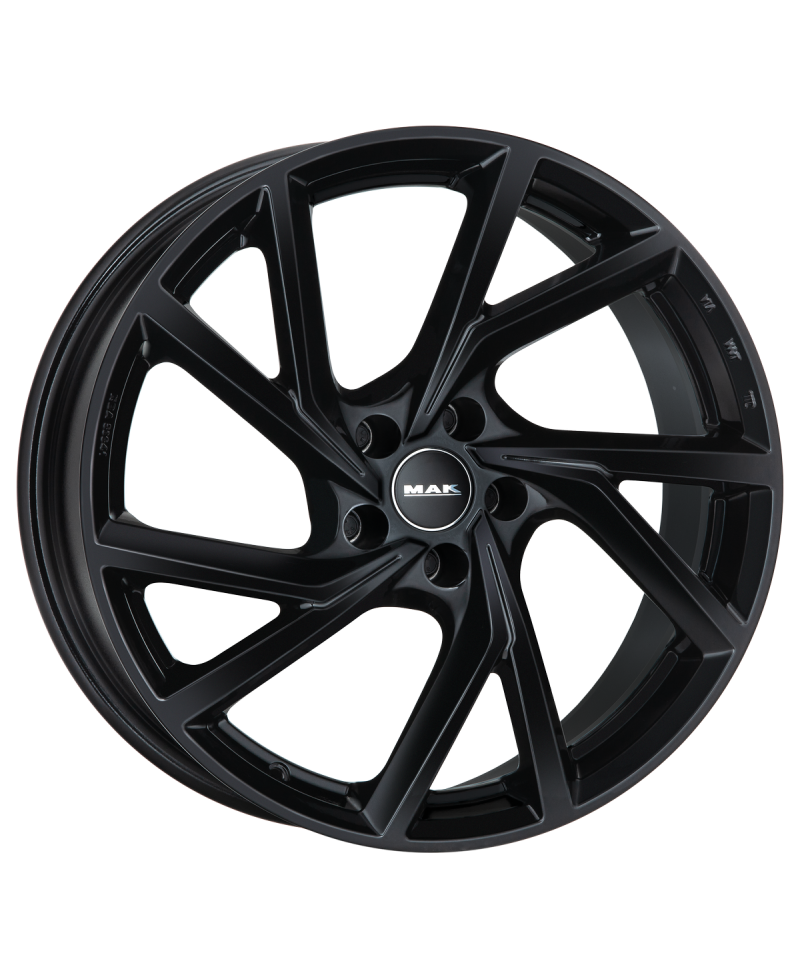 Jante Alu MAK KASSEL GLOSS BLACK 7,5x18 5x112 ET50 , Alésage 57.1