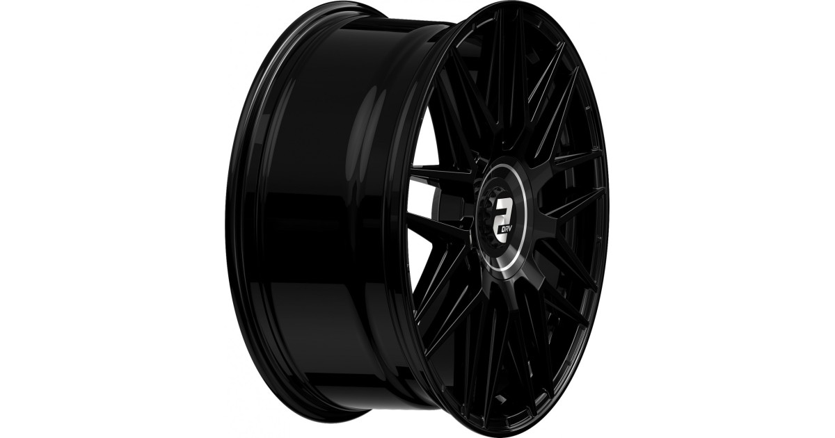 Jante ALU, Wheelworld - 2DRV WH43/ SW+ Noir brillante laqué 8X18 5/112 ET48, Alésage 66.6