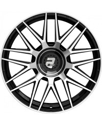 Jante ALU, Wheelworld - 2DRV WH43/ SP+ Noir , Face polie 8.5X19 5/ 112 ET40, Alésage 66.6