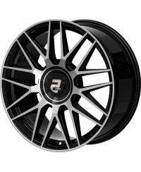 Jante ALU, Wheelworld - 2DRV WH43/ SP+ Noir , Face polie 8X18 5/ 112 ET40, Alésage 66.6