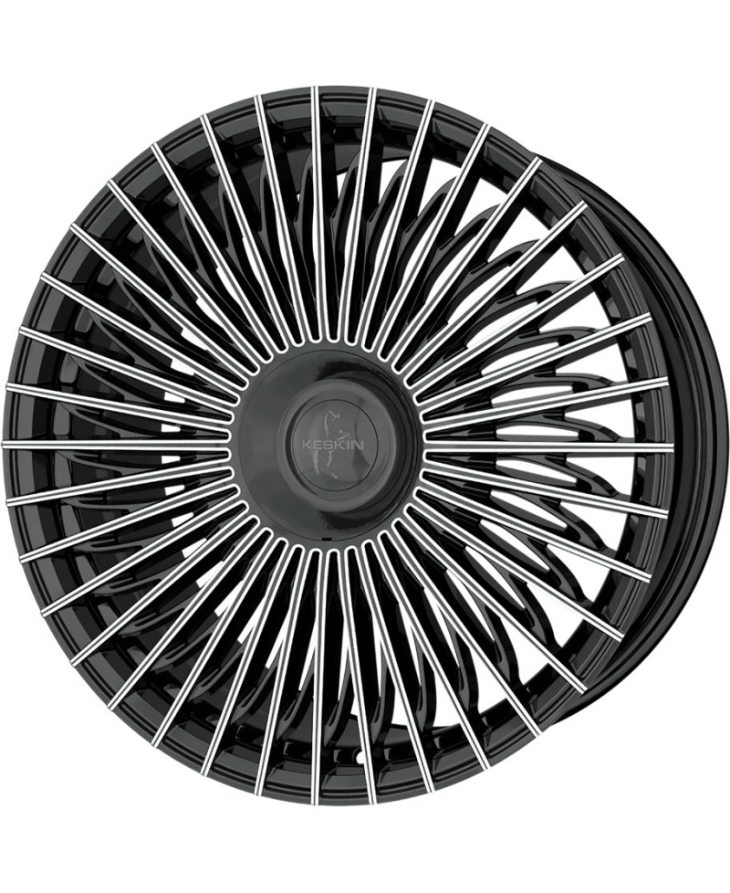 Jante ALU, Keskin Tuning KT X1 Exclusive BLACK SECRET DIAMOND 9.5x21 5/ 114.3 ET40, Alésage 64.1