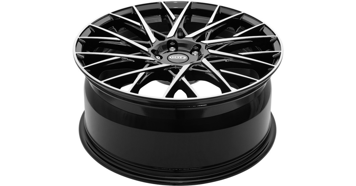 Jante ALU, Dotz  Fuji Black/ Polished  8X19 5/ 112 ET35, Alésage 70.1