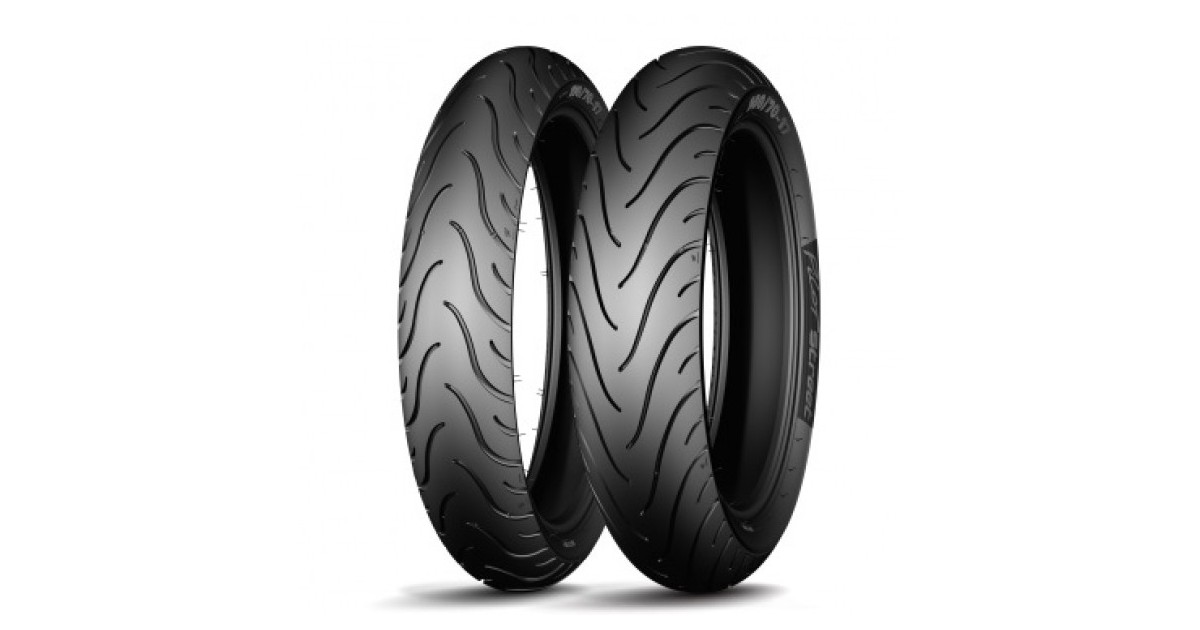 MICHELIN PILOT STREET Front/ Rear 80/ 80 -14 43P TL , RF