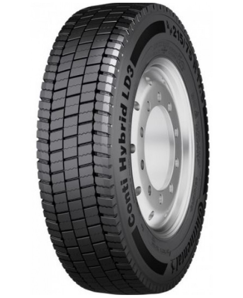 CONTINENTAL  CONTI HYBRID LD3 , 205/ 75 R17.5 124/ 122M , 3PMSF