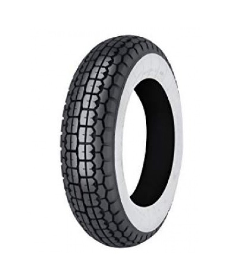 MITAS B13 WW 3.50 -8 46J  TT BANDE BLANCHE