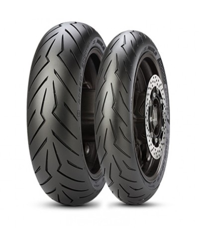 PIRELLI  DIABLO ROSSO SCOOTER Front/ Rear 120/ 70 -12 58P , RF , TL