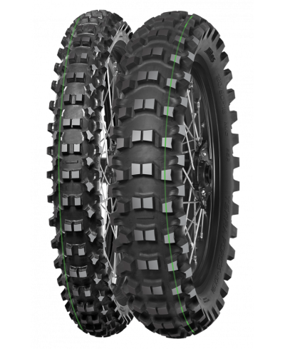 MITAS TERRA FORCE-EX SM SUPER LIGHT  110/100 -18 64R TT (Bande verte)