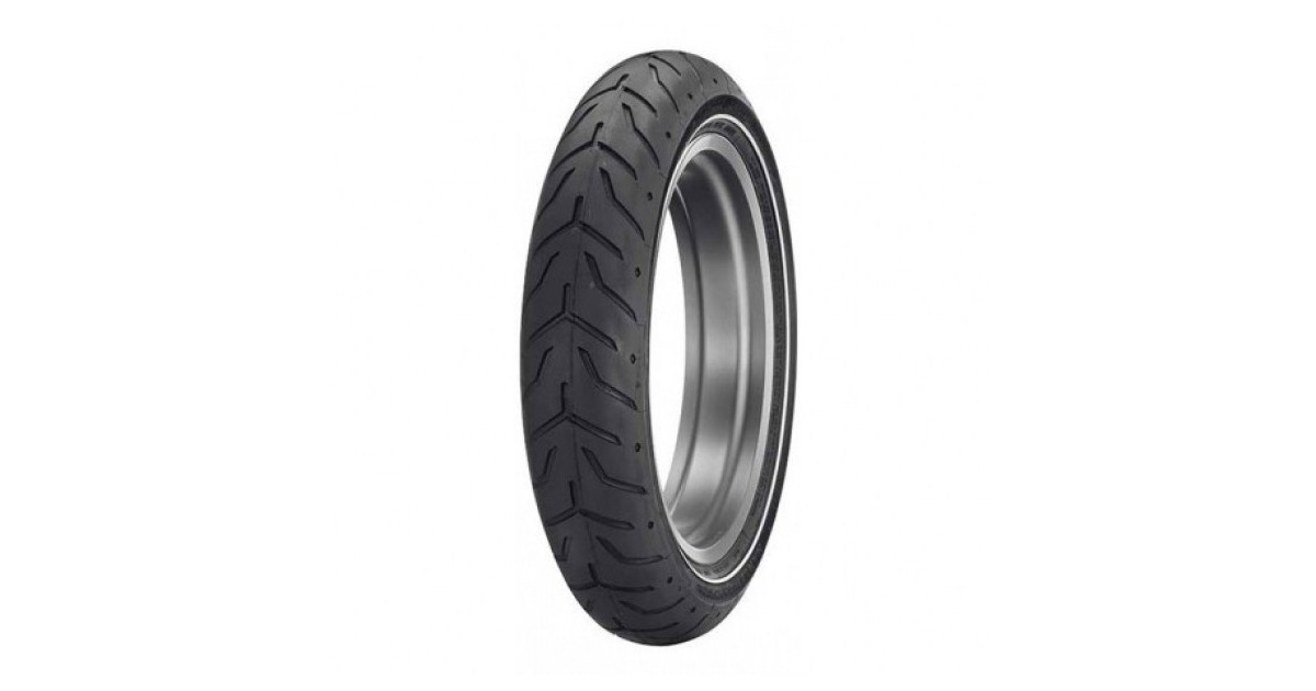 Dunlop D 408 H/ D SW Front 130/ 80 B17 65H TL (Liseret blanc)