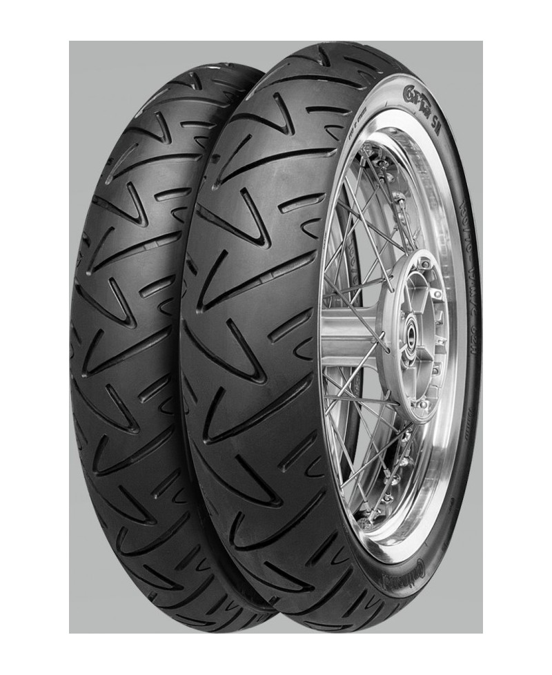 CONTINENTAL CONTITWIST Front/ Rear 110/ 90 -13 56Q