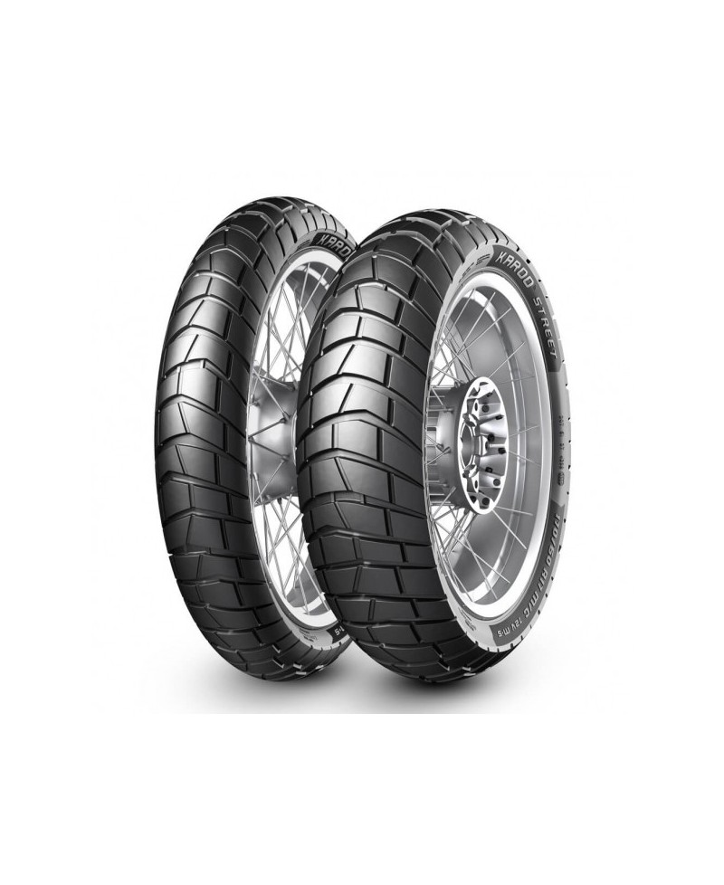 Pneu moto,  Metzeler KAROO STREET Front 90/ 90-21  54H TT , M+S