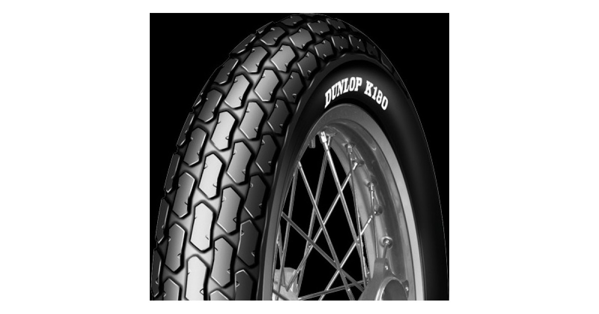 DUNLOP K180 SC Front/ Rear 120/ 80 -12 65J  TL