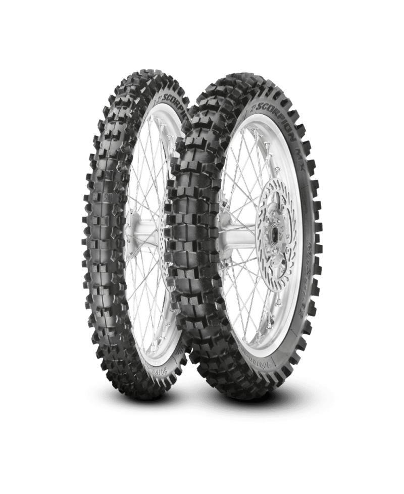 PIRELLI SCORPION MX32 MID SOFT Front 70/ 100 -17 40M TT , NHS