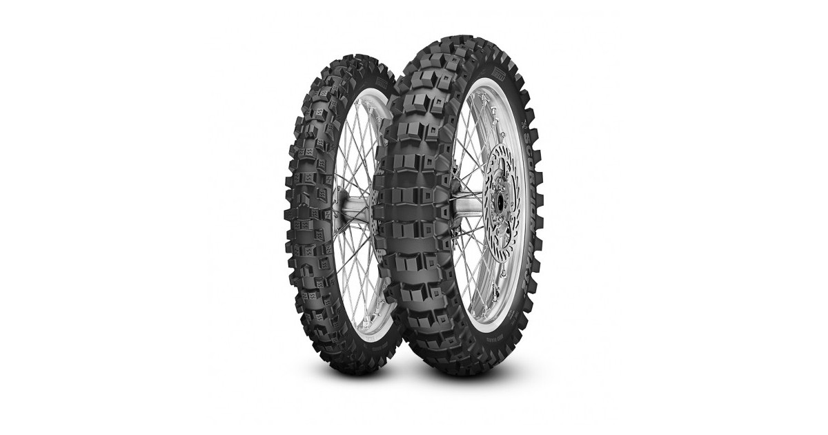 PIRELLI SCORPION MX32 MID HARD Rear 120/ 80 -19 63M TT , NHS