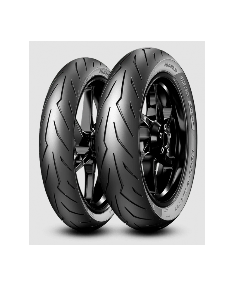 PIRELLI DIABLO ROSSO SPORT Front/ Rear 70/ 90 -17 38S TL