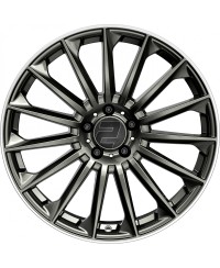 Jante ALU, Wheelworld - 2DRV WH39/ DGM+ Anthracite foncé laqué , Bord poli  9.5X22 5/112 ET42, Alésage 66.6