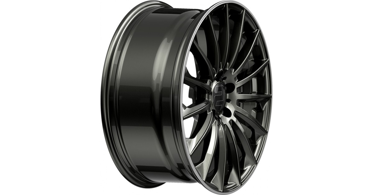 Jante ALU, Wheelworld - 2DRV WH39 dark gunmetal  (Anthracite laqué) Bord poli  9.50X22 5/ 112 ET42, Alésage 66.6