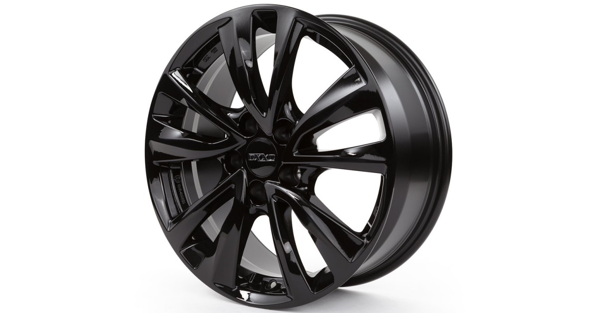 Jante Alu  OXXO Oberon 5 Black (OX08) 7x18 5x108 ET48 , Alésage 65.1